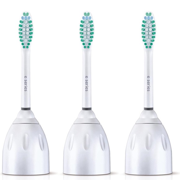 Philips Sonicare Genuine E-Series Replacement Toothbrush Heads, 3 Brush Heads - Picture 1 of 11